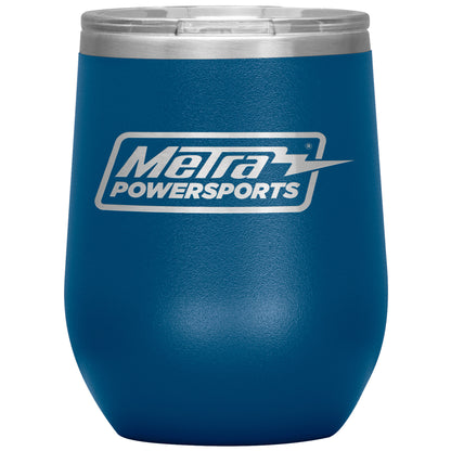Metra Powersports-12oz Wine Insulated Tumbler
