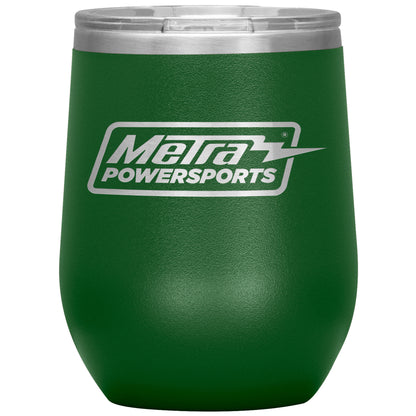 Metra Powersports-12oz Wine Insulated Tumbler