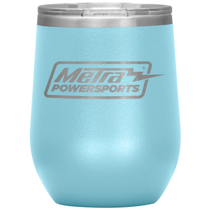 Metra Powersports-12oz Wine Insulated Tumbler
