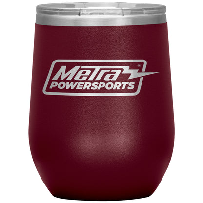 Metra Powersports-12oz Wine Insulated Tumbler