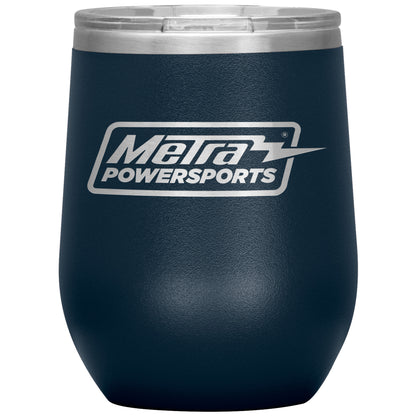 Metra Powersports-12oz Wine Insulated Tumbler