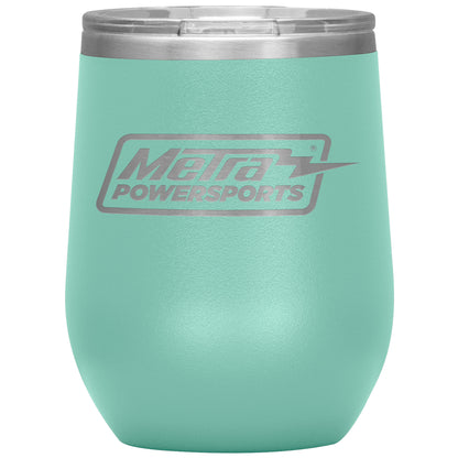 Metra Powersports-12oz Wine Insulated Tumbler