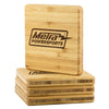Metra Powersports-Bamboo Coaster - 4pc