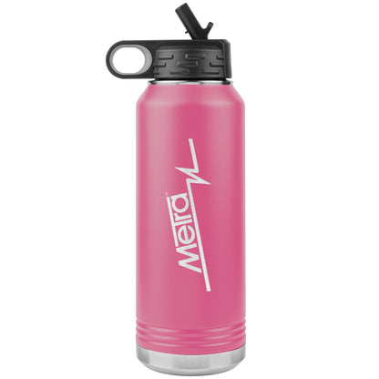 Metra Retro 80's-32oz Water Bottle Insulated