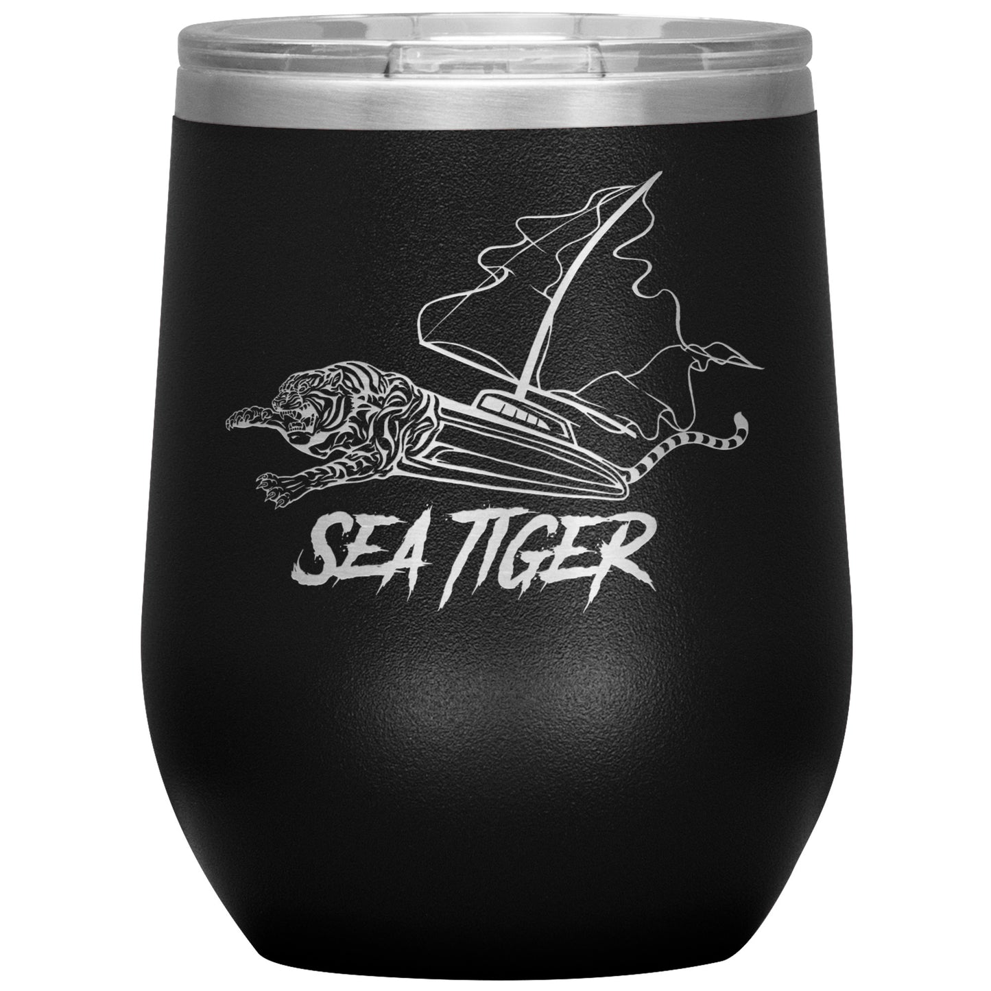 Sea Tiger-16 oz Wine Tumbler