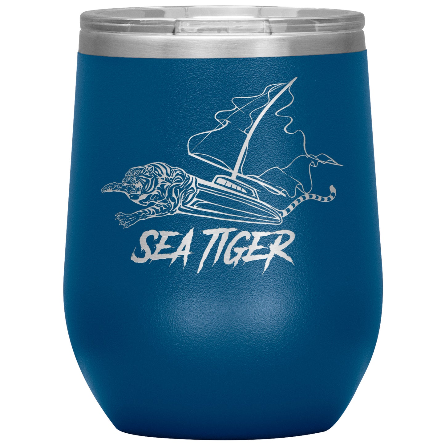 Sea Tiger-16 oz Wine Tumbler