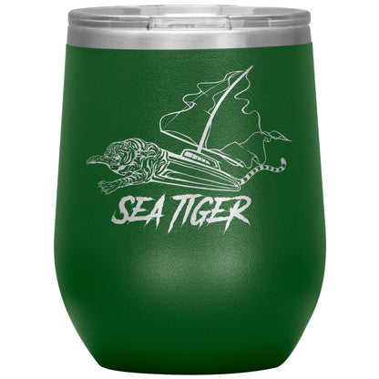 Sea Tiger-16 oz Wine Tumbler