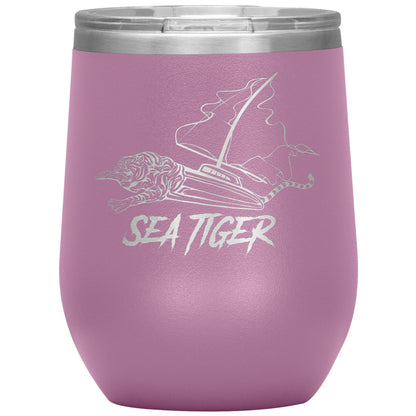 Sea Tiger-16 oz Wine Tumbler