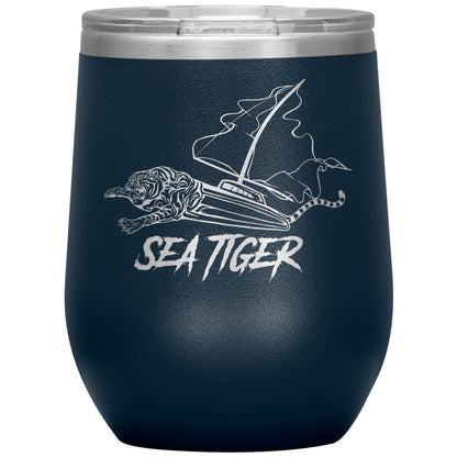 Sea Tiger-16 oz Wine Tumbler