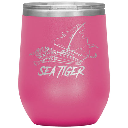 Sea Tiger-16 oz Wine Tumbler