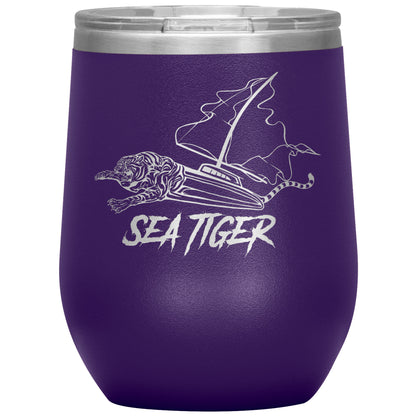 Sea Tiger-16 oz Wine Tumbler