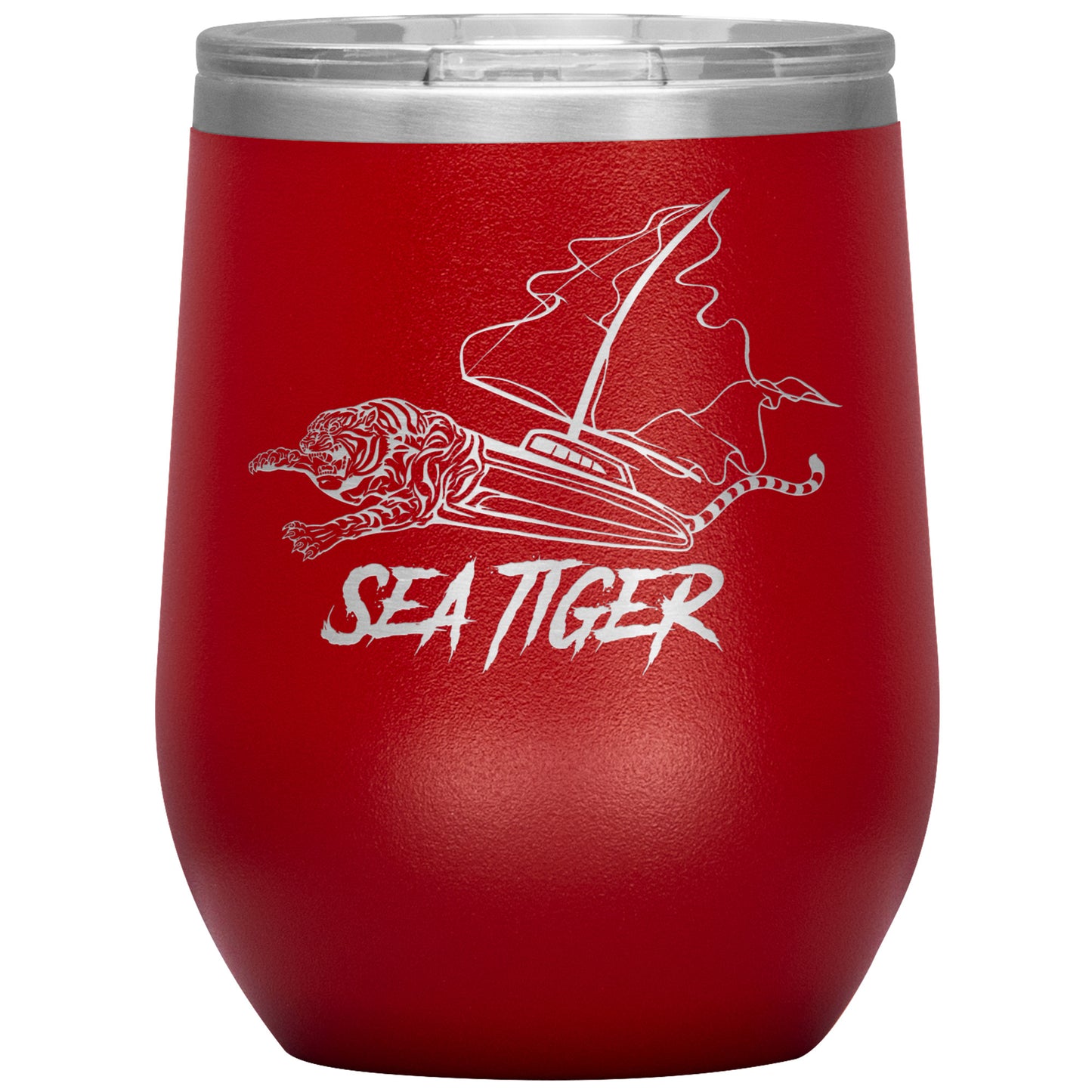 Sea Tiger-16 oz Wine Tumbler