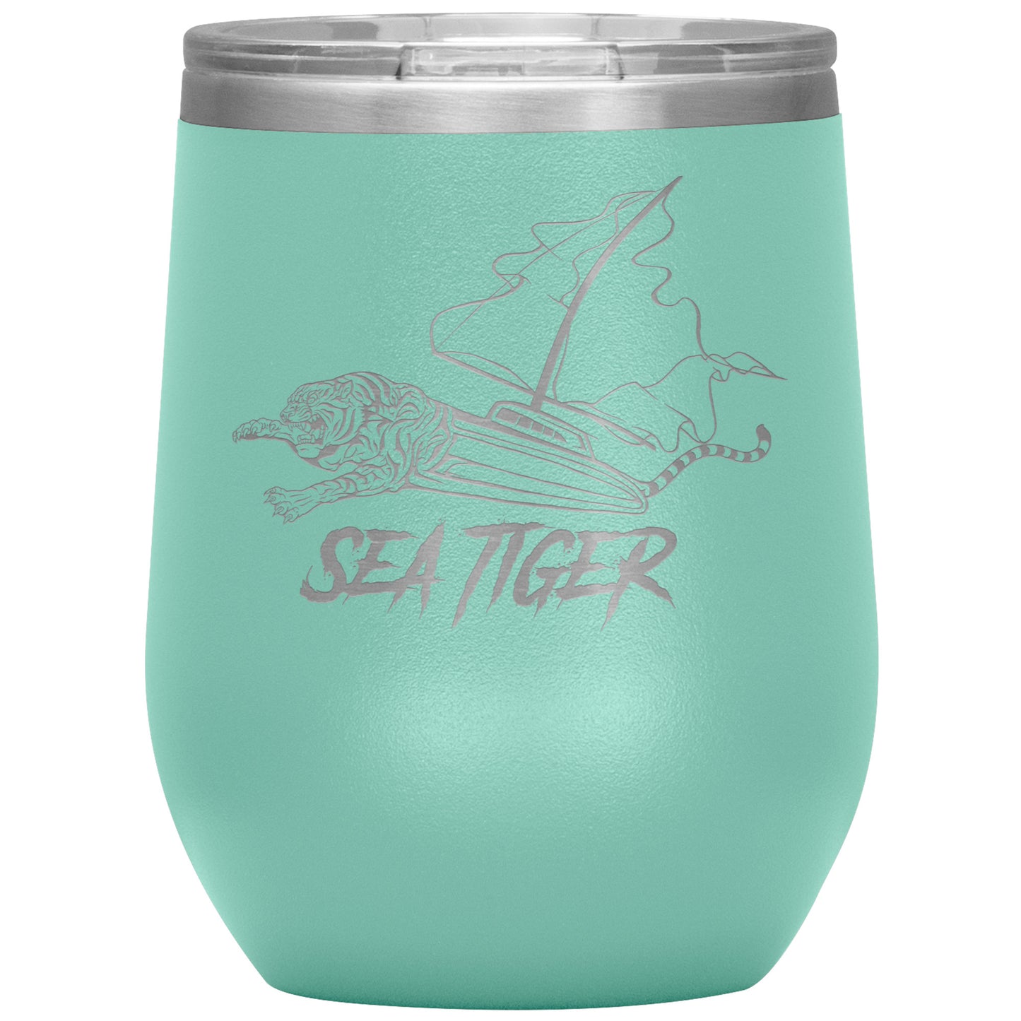 Sea Tiger-16 oz Wine Tumbler