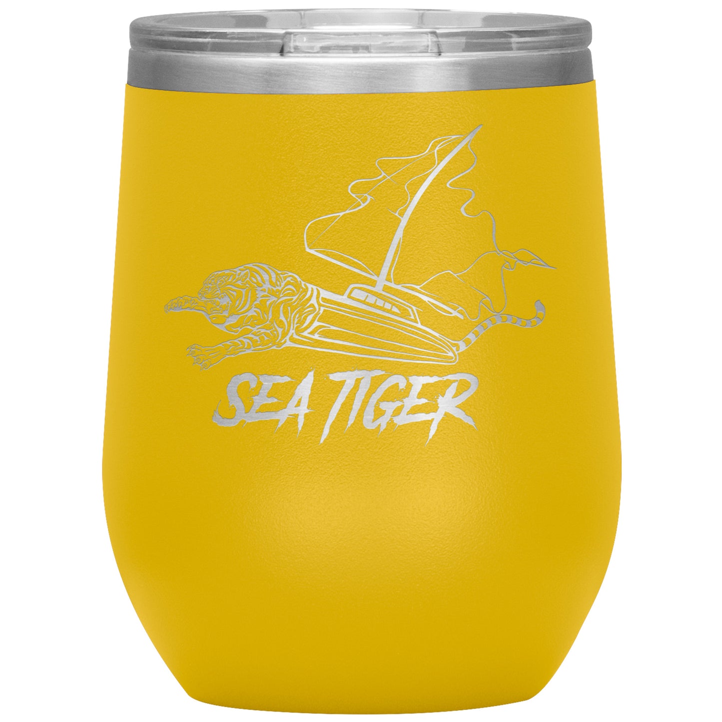 Sea Tiger-16 oz Wine Tumbler