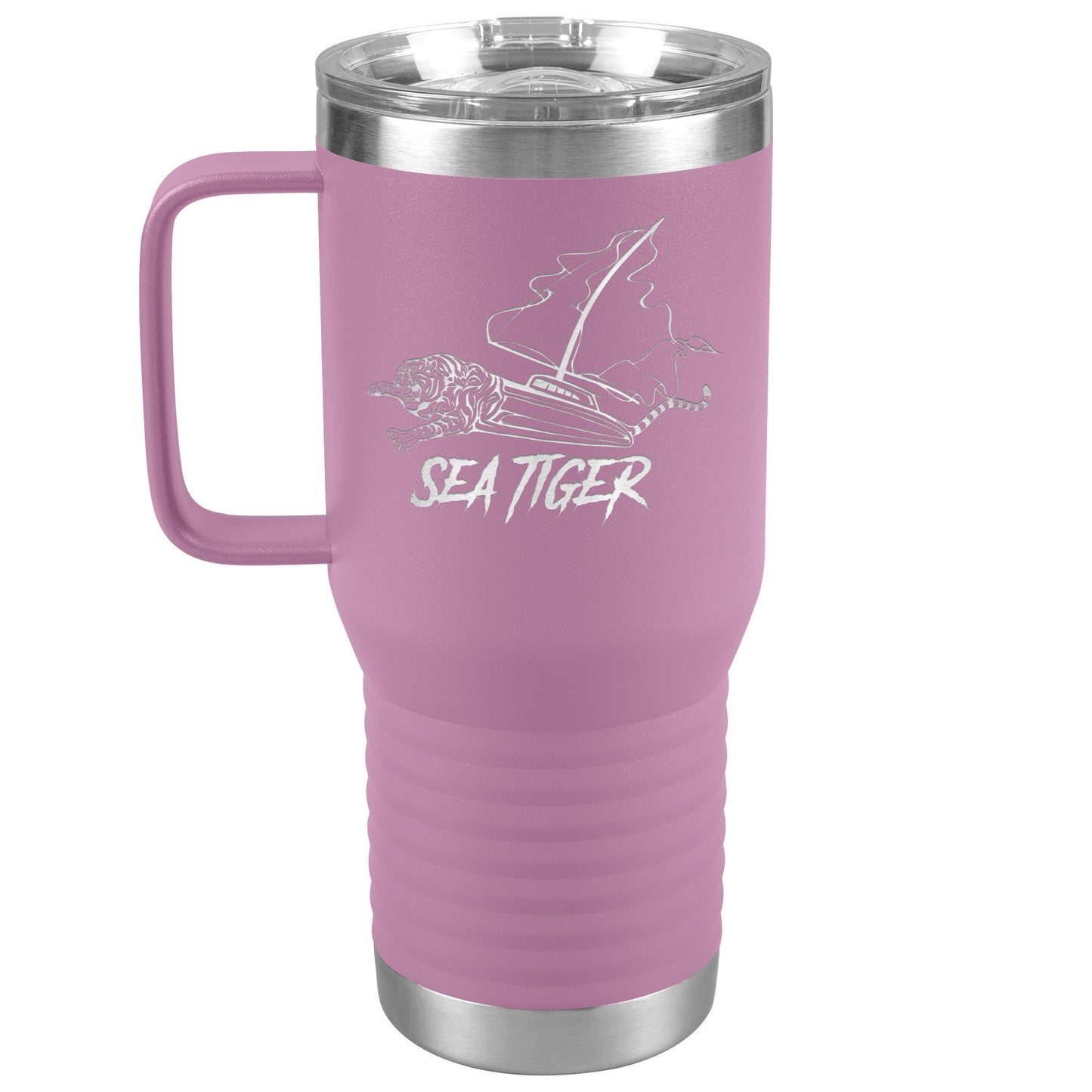 Sea Tiger-20oz Travel Tumbler