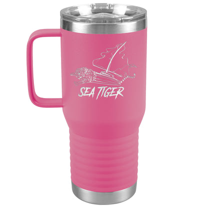 Sea Tiger-20oz Travel Tumbler