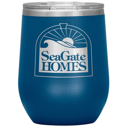 Seagate Homes-12oz Insulated Wine Tumbler