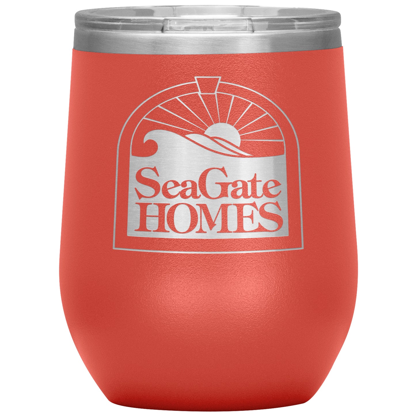 Seagate Homes-12oz Insulated Wine Tumbler