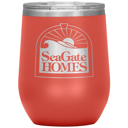 Seagate Homes-12oz Insulated Wine Tumbler