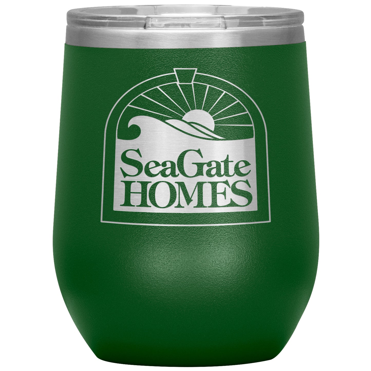 Seagate Homes-12oz Insulated Wine Tumbler