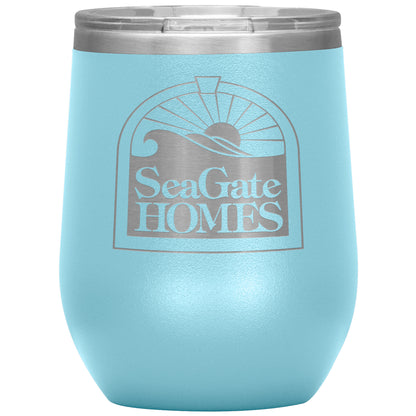 Seagate Homes-12oz Insulated Wine Tumbler
