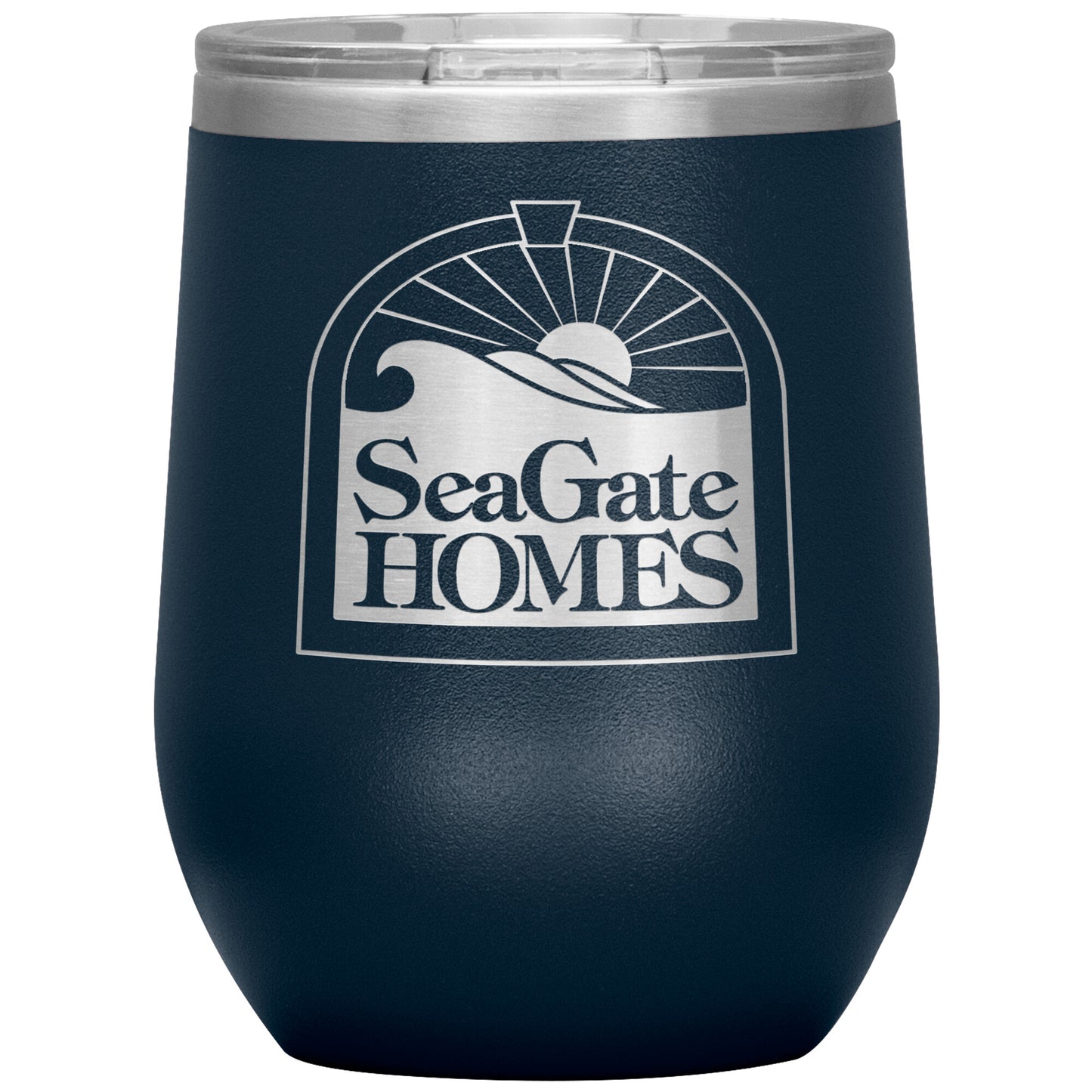 Seagate Homes-12oz Insulated Wine Tumbler
