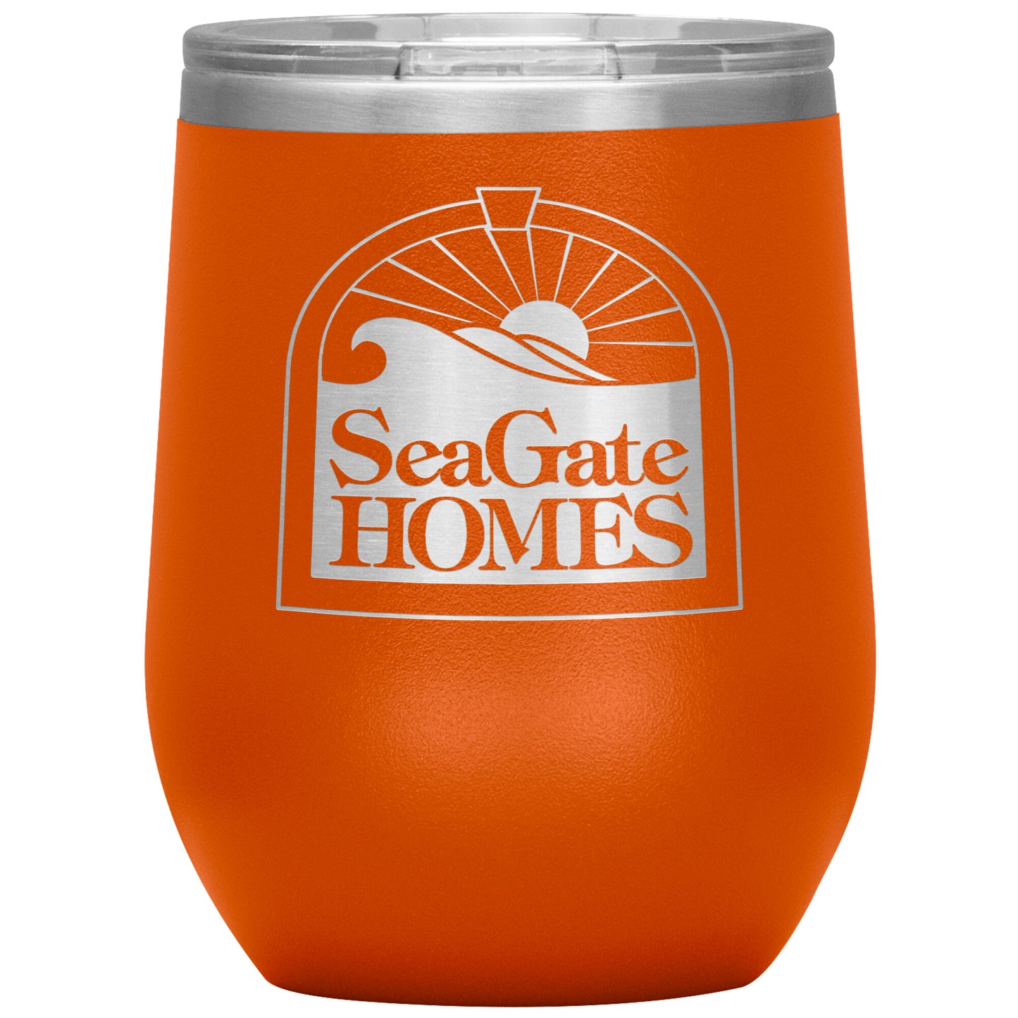 Seagate Homes-12oz Insulated Wine Tumbler