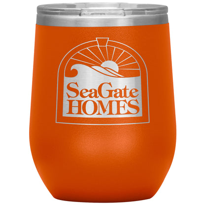 Seagate Homes-12oz Insulated Wine Tumbler