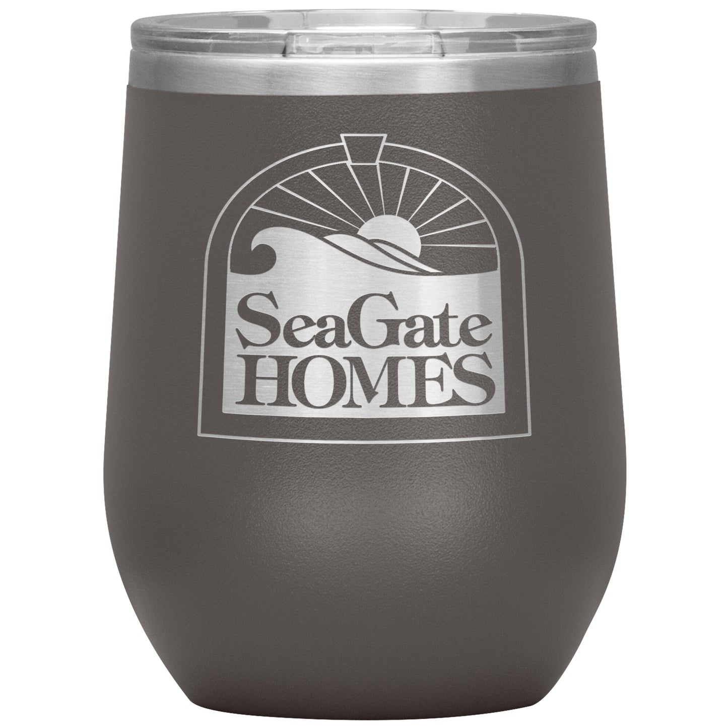 Seagate Homes-12oz Insulated Wine Tumbler