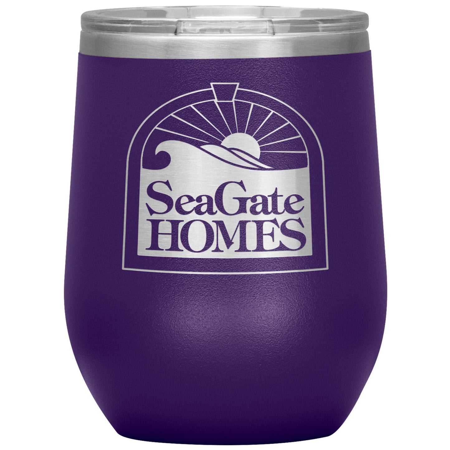 Seagate Homes-12oz Insulated Wine Tumbler