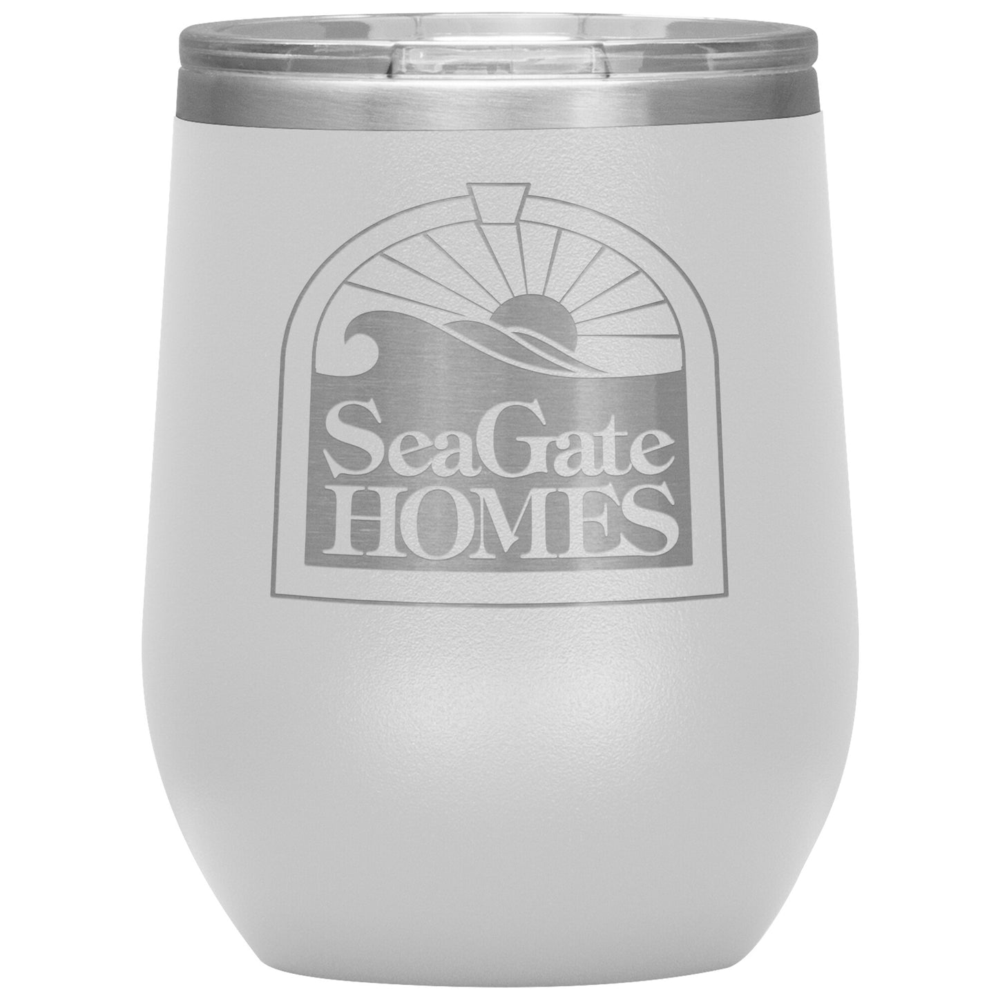 Seagate Homes-12oz Insulated Wine Tumbler