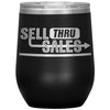 Sell Thru Sales-12oz Insulated Wine Tumbler