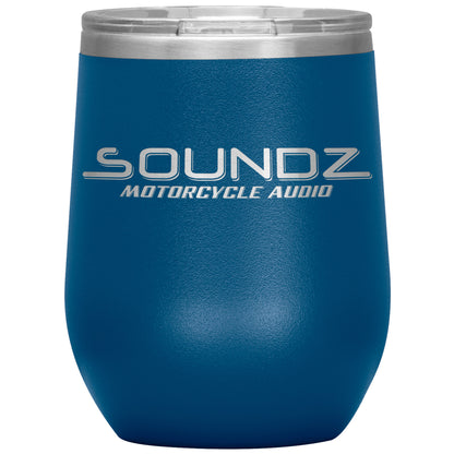 Soundz Motorcycle Audio-12oz Wine Insulated Tumbler