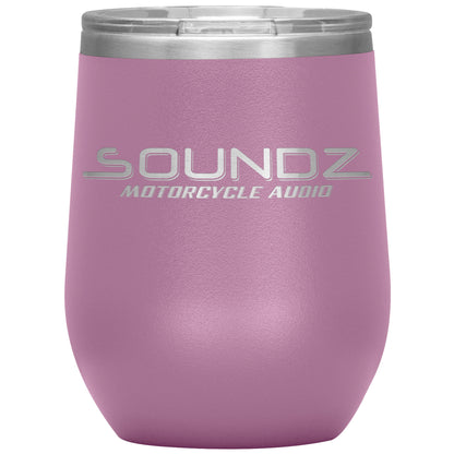 Soundz Motorcycle Audio-12oz Wine Insulated Tumbler