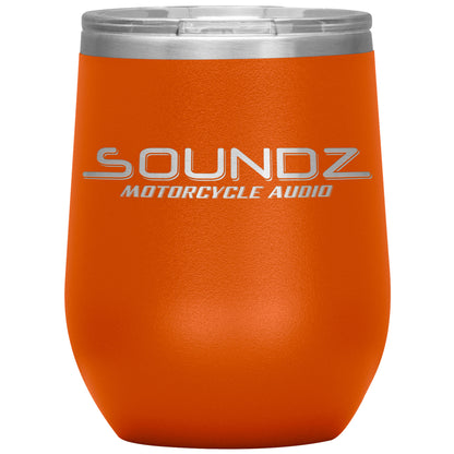 Soundz Motorcycle Audio-12oz Wine Insulated Tumbler