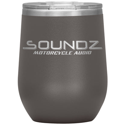 Soundz Motorcycle Audio-12oz Wine Insulated Tumbler