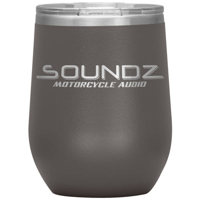 Soundz Motorcycle Audio-12oz Wine Insulated Tumbler