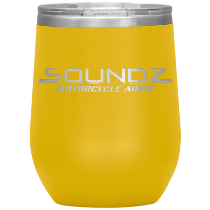 Soundz Motorcycle Audio-12oz Wine Insulated Tumbler