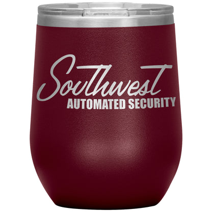 Southwest Automated Security-12oz Wine Insulated Tumbler