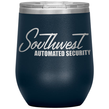 Southwest Automated Security-12oz Wine Insulated Tumbler