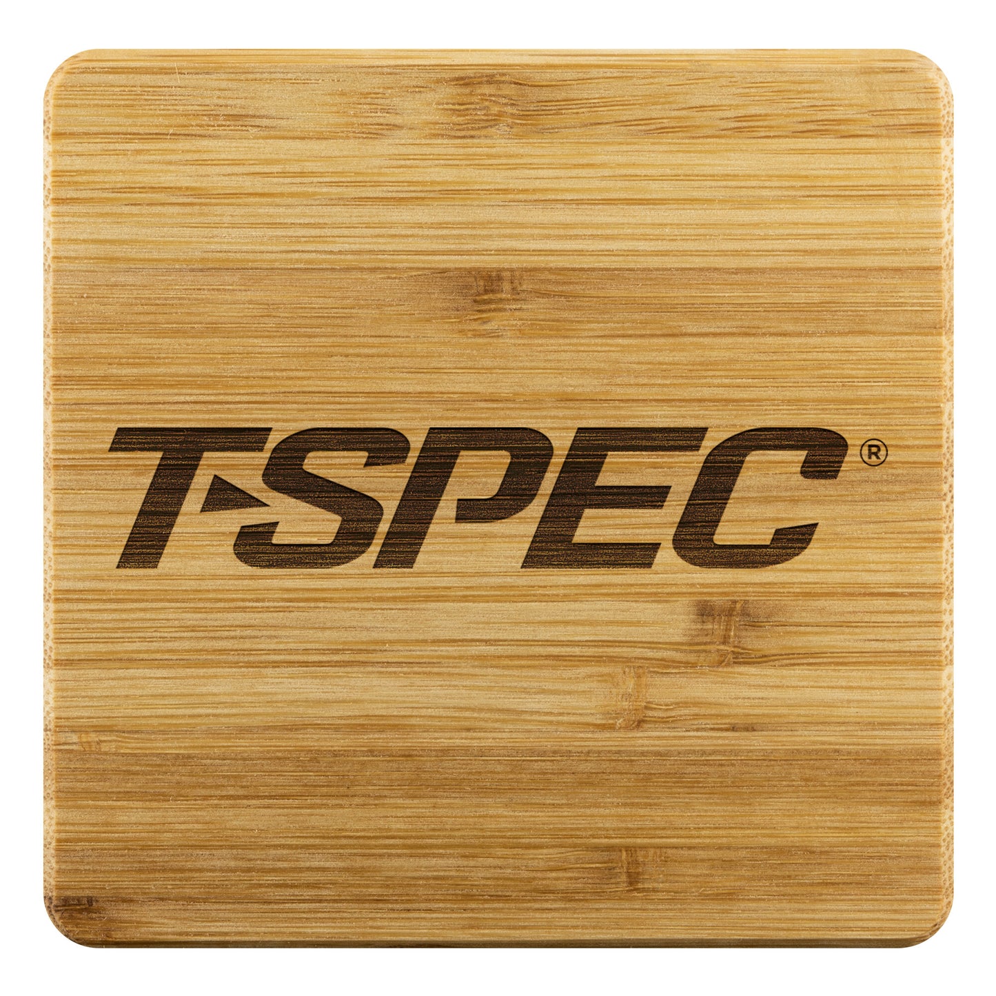T-Spec-Bamboo Coaster - 4pc