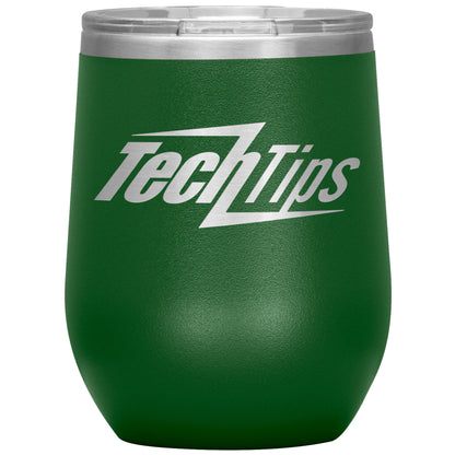Tech Tips-12oz Wine Insulated Tumbler