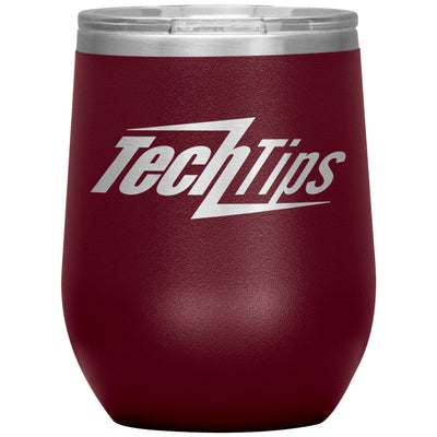 Tech Tips-12oz Wine Insulated Tumbler
