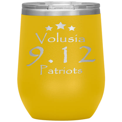 Volusia 912 Patriots-12oz Wine Insulated Tumbler