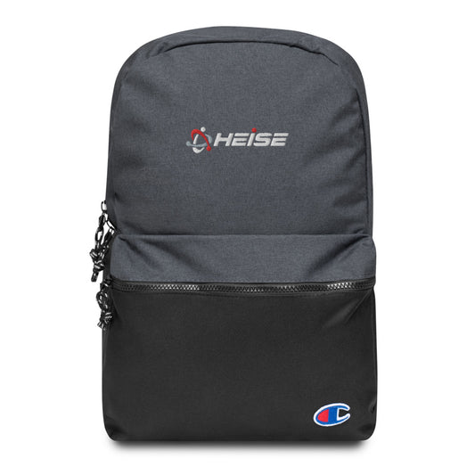 Heise-Embroidered Champion Backpack