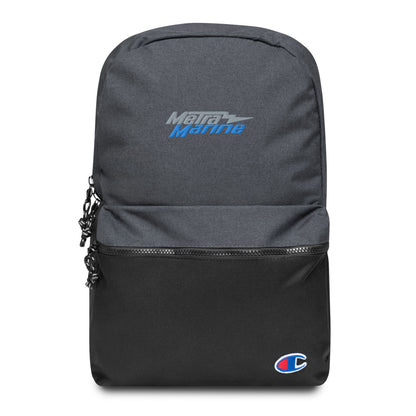 Metra Marine-Embroidered Champion Backpack