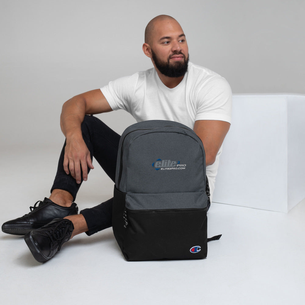 Elite3Pro-Embroidered Champion Backpack