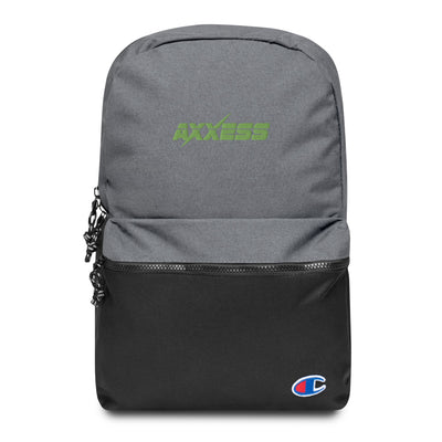 Axxess-Embroidered Champion Backpack