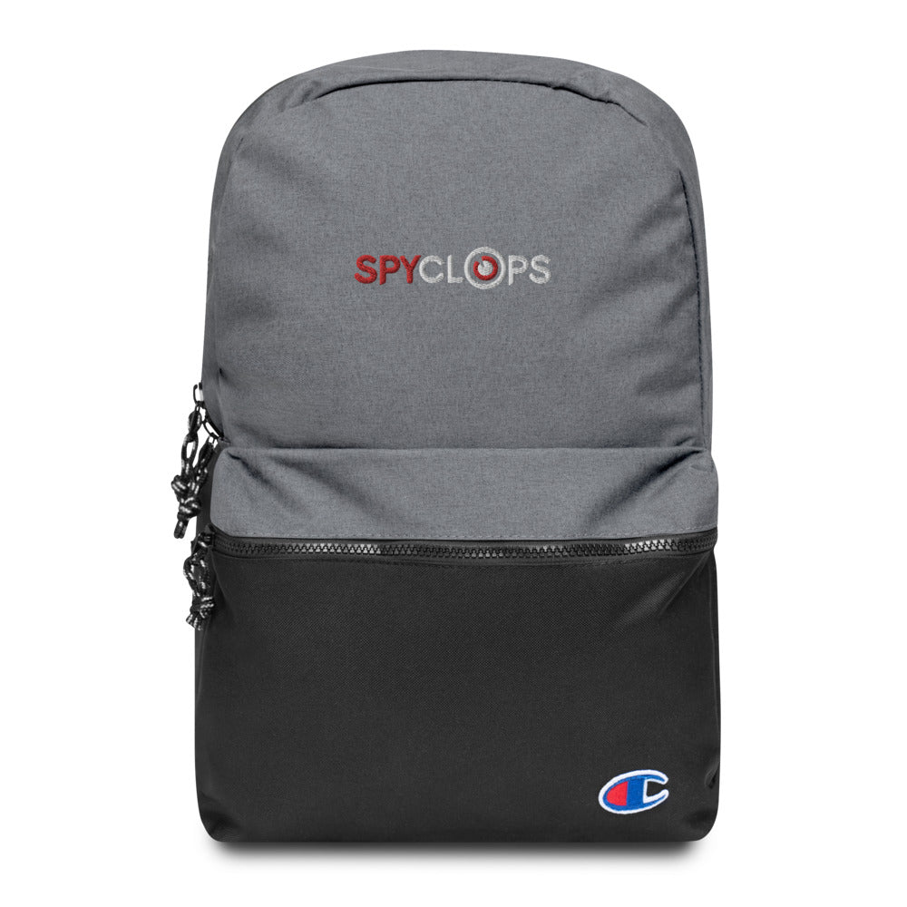 SpyClops-Embroidered Champion Backpack