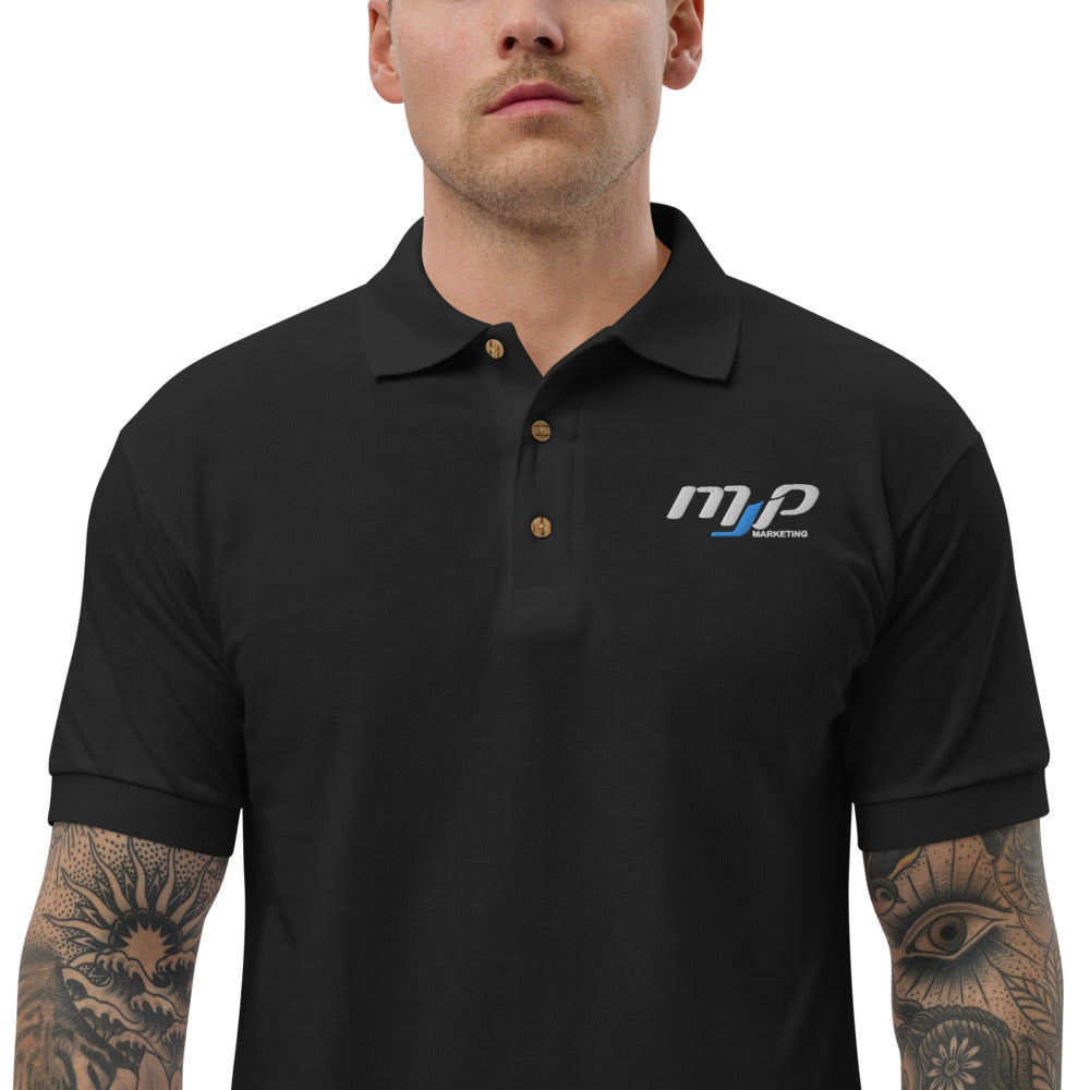 MJP-Embroidered Polo Shirt